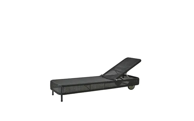 Cane-line Presley Sun Lounger Weave Black