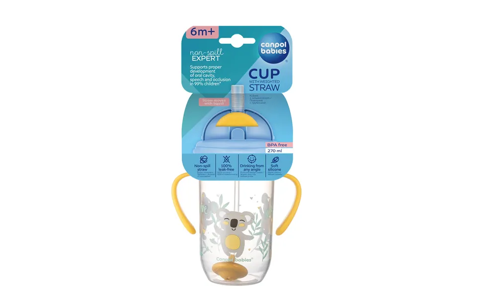 Canpol Babies Drip Glass With Tube And Weight - Exotic Animals