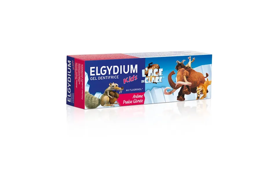 Children's Toothpaste With Strawberry Flavor Ice Age - 3-6 Years