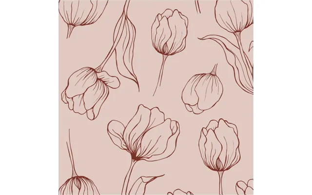 Cooee Design Tulipa Napkins 33x33 Cm Blush product image