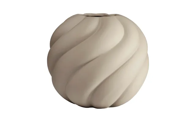 Cooee Design Twist Ball Vase 20 Cm Sand