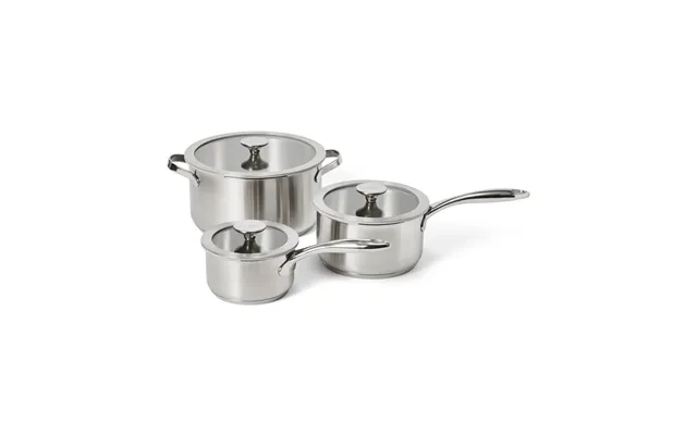 Culimat Culimat Cookware Set Stainless Steel - 3 Pieces