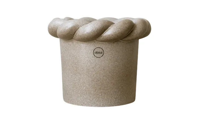 Dbkd Twine Flower Pot Ø14 Cm Beige