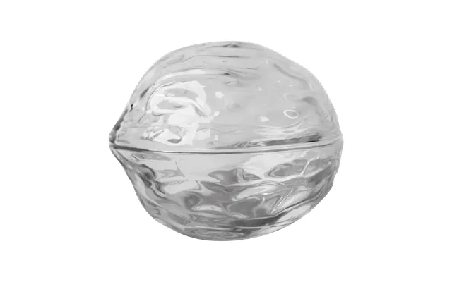 Dbkd Walnut Bowl With Lid Clear