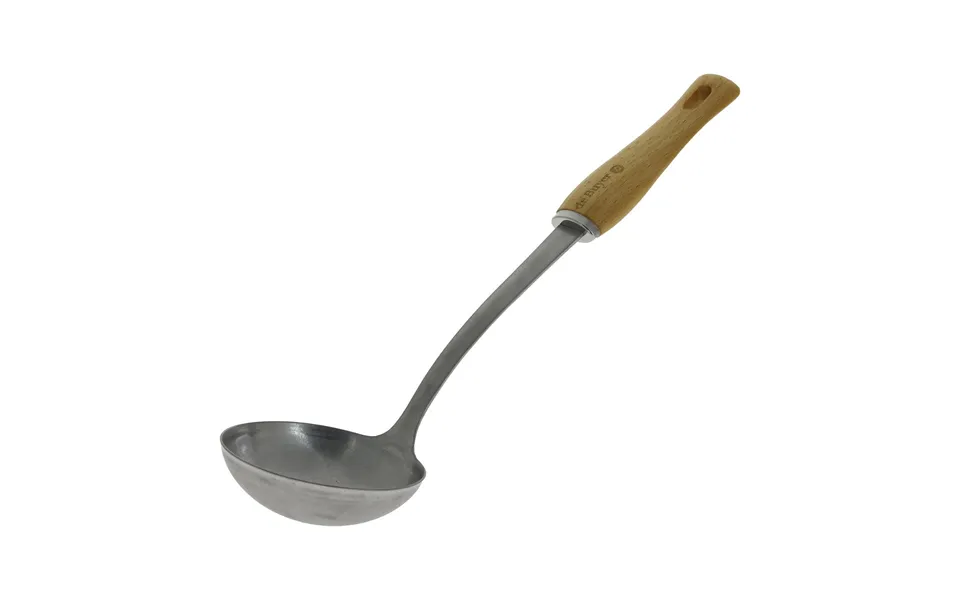 De Buyer De Buyer B Bois Soup Ladle With Wooden Handle Stainless Steel