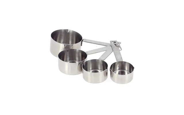 De Buyer De Buyer Measuring Cups 60-250 Ml 4 Pieces Stainless Steel