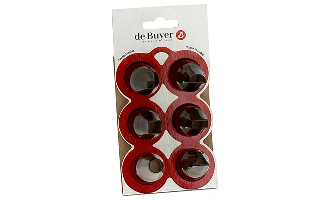 De Buyer Geometric Tulle Set 6-pack