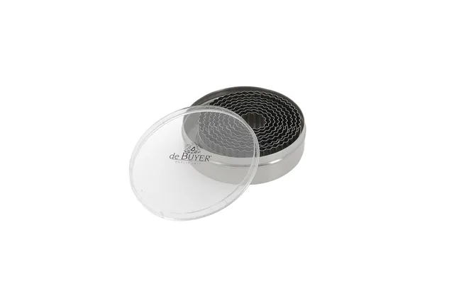 De Buyer Wavy Punched 9-pack Stainless Steel