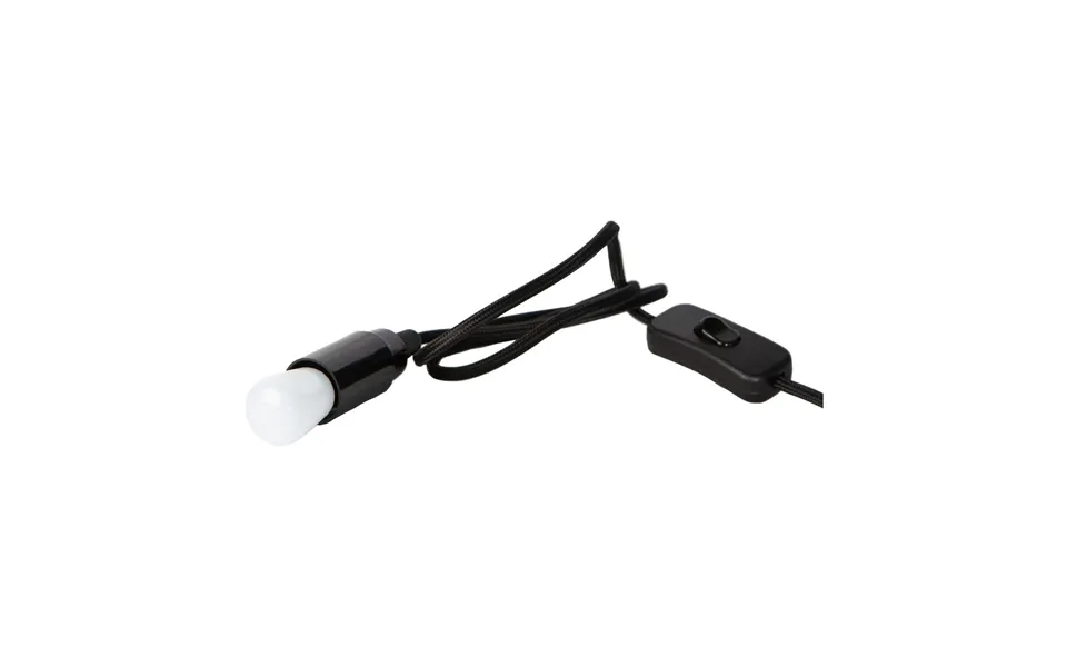 Design House Stockholm Block Lamp Mini Extra Cord Black