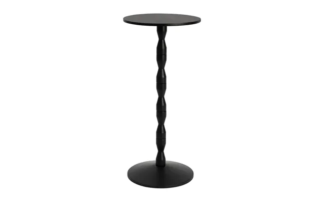 Design House Stockholm Pedestal Table Ø31x67.5 Cm Black