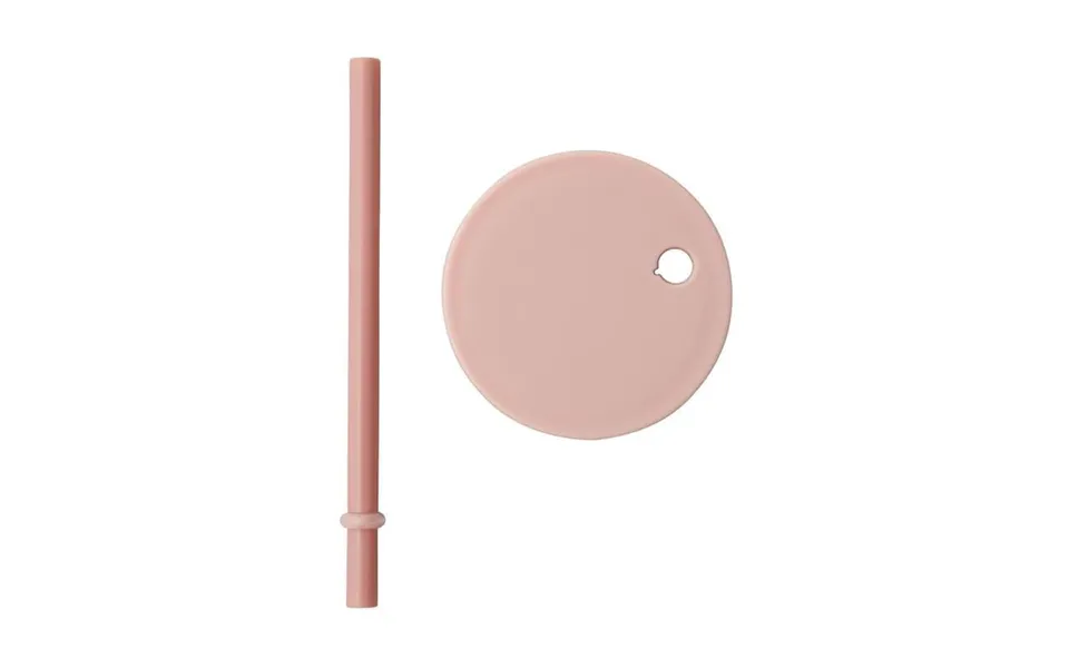Design Letters Design Letters Straw With Lid Nude