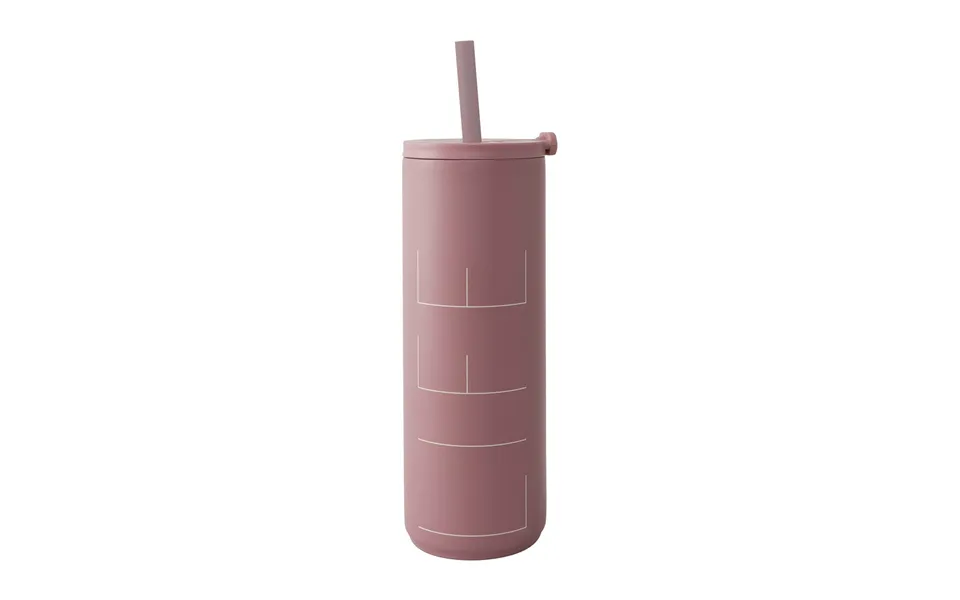 Design Letters Travel Life Thermos With Straw 50 Cl Ash Rose