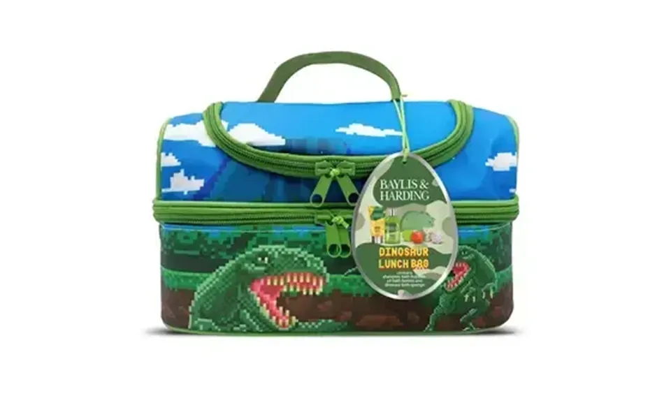 Dinosaur Set Dinosaur Print Lunch Bag - Dinosaur Shaped Bath Sponge