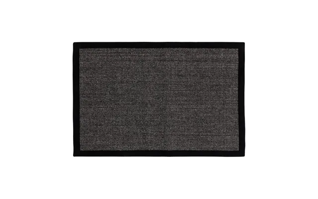 Dixie Jenny Sisal Doormat Black 60x90 Cm