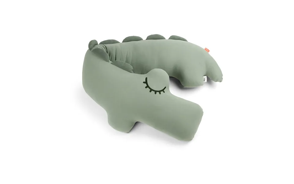 Done By Deer Croco Body Pillow 36x150 Cm Green