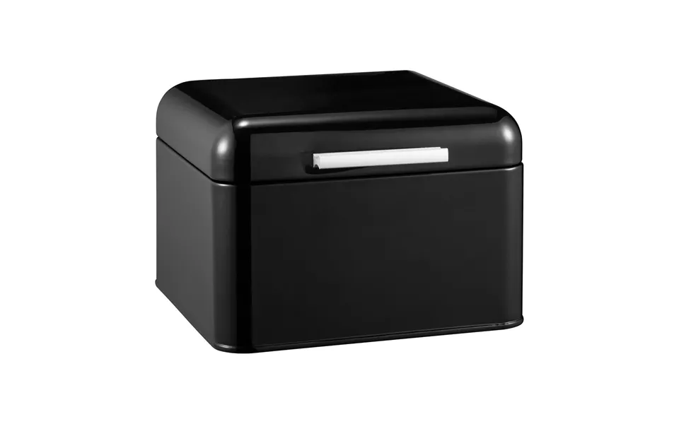 Dorre Bella Bread Bin Carbon Steel 20x20 Cm Black