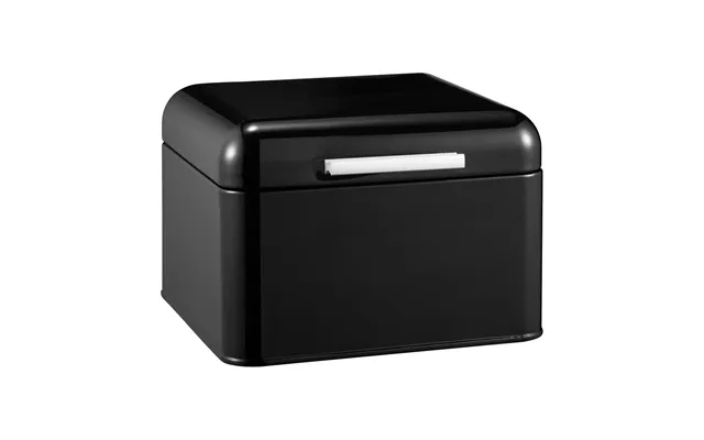 Dorre Bella Bread Bin Carbon Steel 20x20 Cm Black