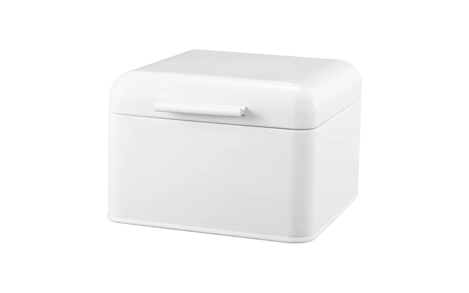 Dorre Bella Bread Bin Carbon Steel 20x20 Cm White