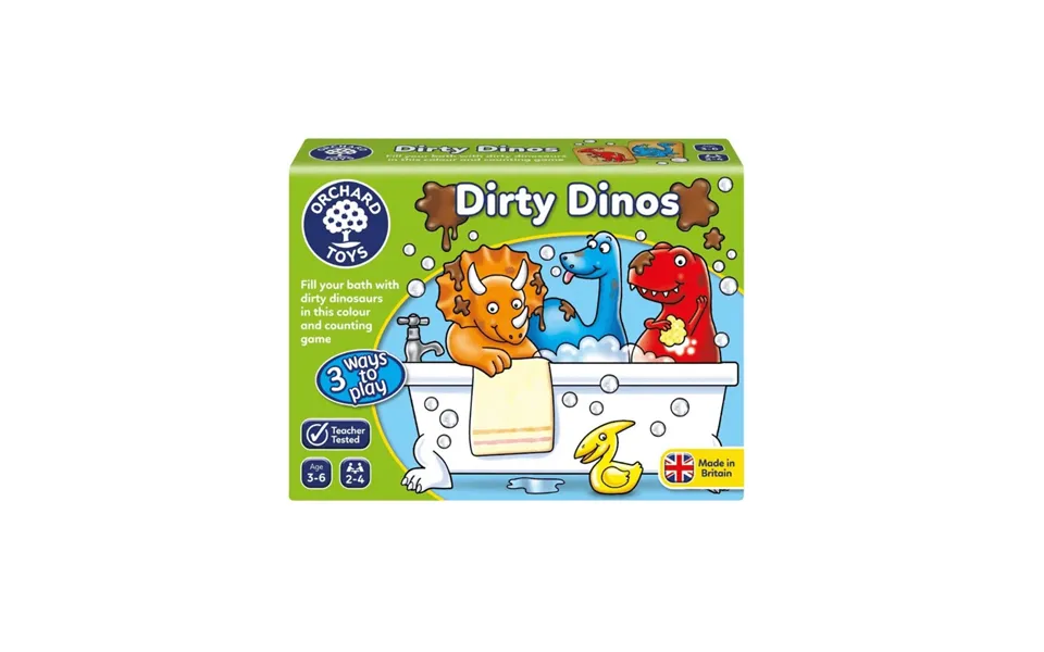 Educational Game Dirty Dinosaurs - 3 Years