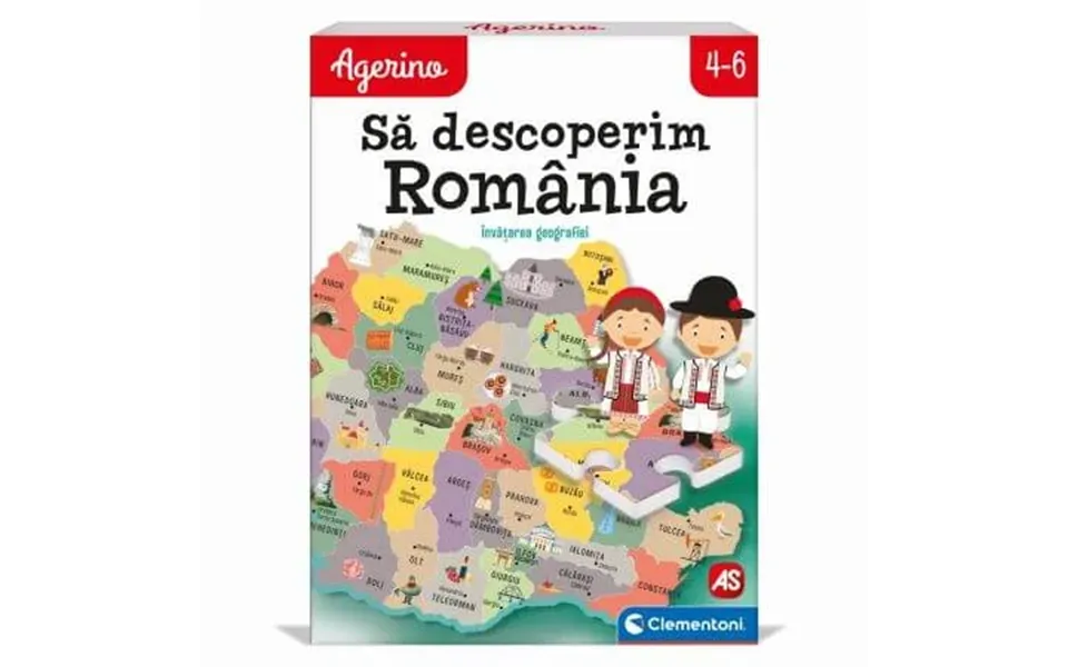 Educational Game Let's Discover Romania Agerino - 4 Years