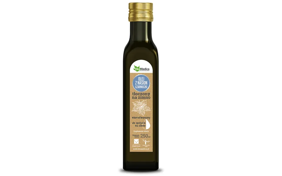 Ekamedica Cold Pressed Black Cumin Seed Oil - 250 Ml