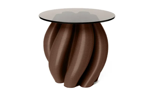 Ekbacken Studios Water Lily Side Table Ø50 Cm Chocolate