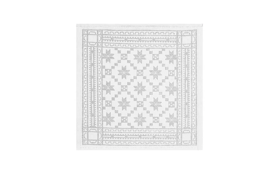Ekelund Linneväveri Åttebladrose Napkin 35x35 Cm Beige