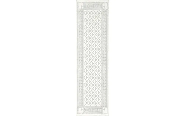 Ekelund Linneväveri Åttebladrose Table Runner 50x150 Cm Beige