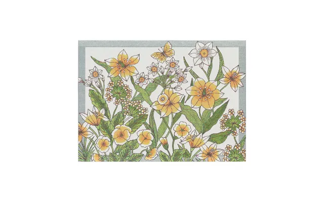 Ekelund Linneväveri Daffodil Placemat 35x48 Cm Yellow