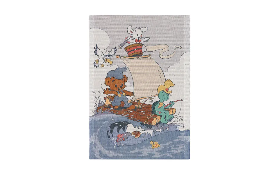 Ekelund Linneväveri Fisketur Kitchen Towel 35x50 Cm Multi