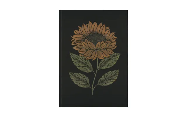 Ekelund Linneväveri Helia Kitchen Towel 48x70 Cm Black-yellow