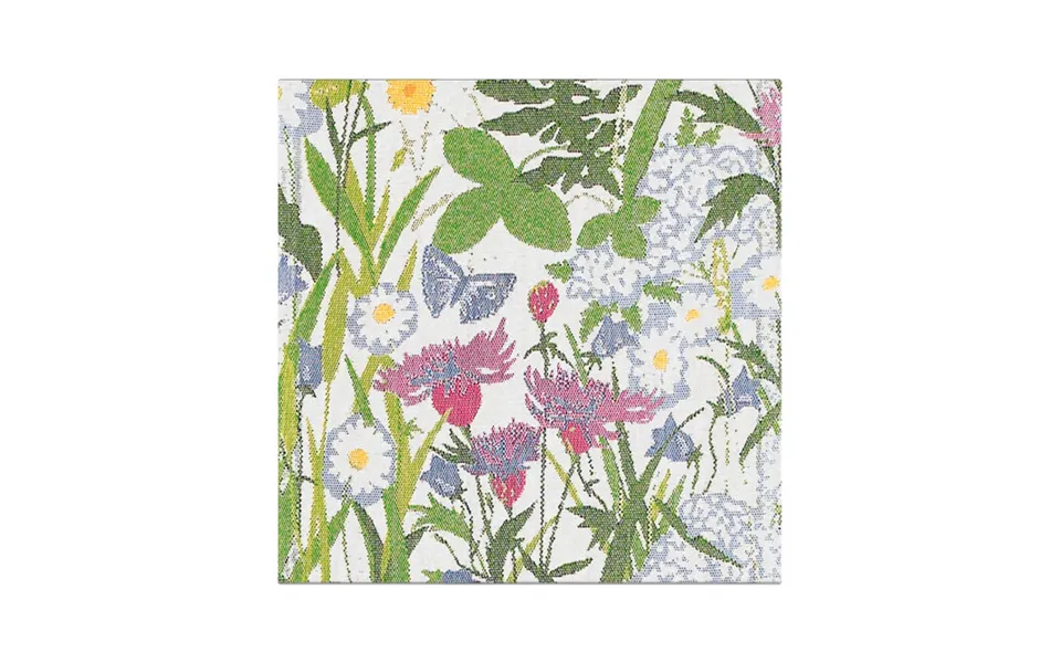 Ekelund Linneväveri Sommartid Fabric Napkin 35x35 Cm Multi