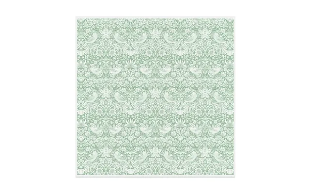 Ekelund Linneväveri Strawberry Thief Tablecloth 150x150 Cm Green