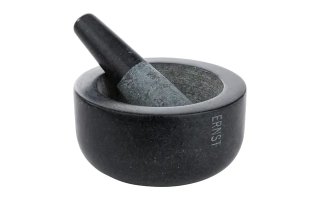 Ernst Ernst Mortar Black Granite Large Ø14 Cm