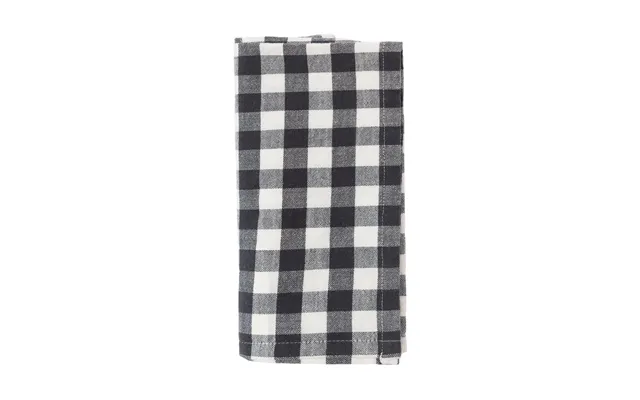 Ernst Ernst Napkin Checkered 40x40 Cm Grey-blue-white