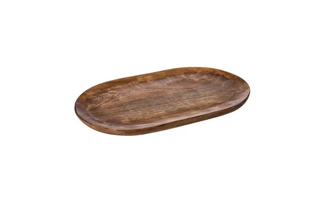 Ernst Ernst Oval Tray 25x40 Cm Brown