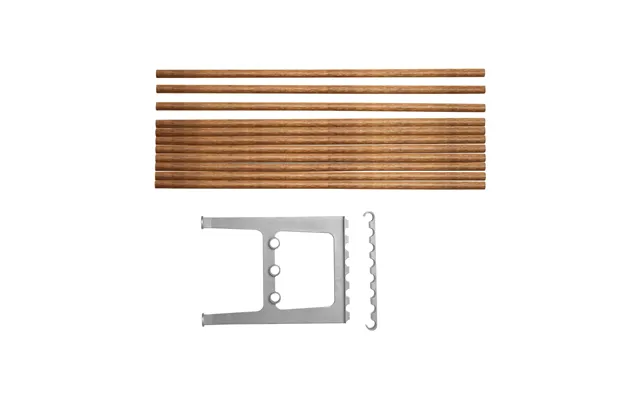 Essem Design Nostalgi Bench Extension 100 Cm Bambu-aluminium