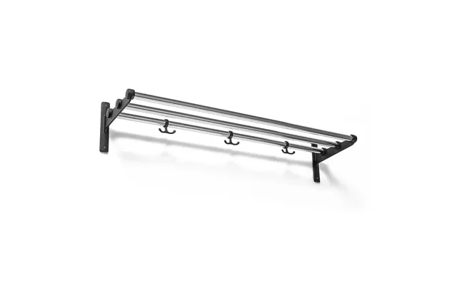 Essem Design Nostalgi Hat Shelf Shoe Shelf Chrome - Black