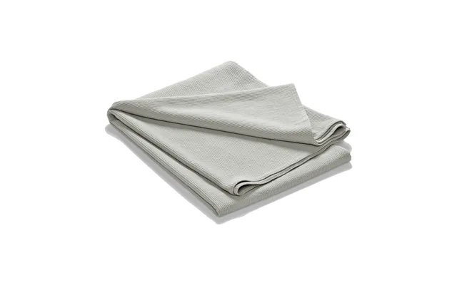 Etol Design Stripe Bedspread Stonewashed Cotton 180x260 Light Grey