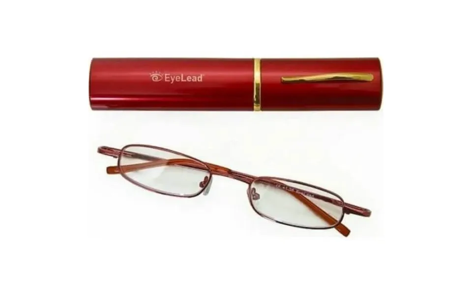 Eyelead Prescription Glasses Pocket Size Pen Red 1.00