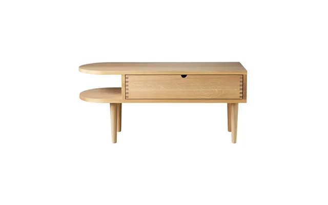 Fdb Møbler F24 Radius Bench Oak Nature Lacquered 35x90 Cm