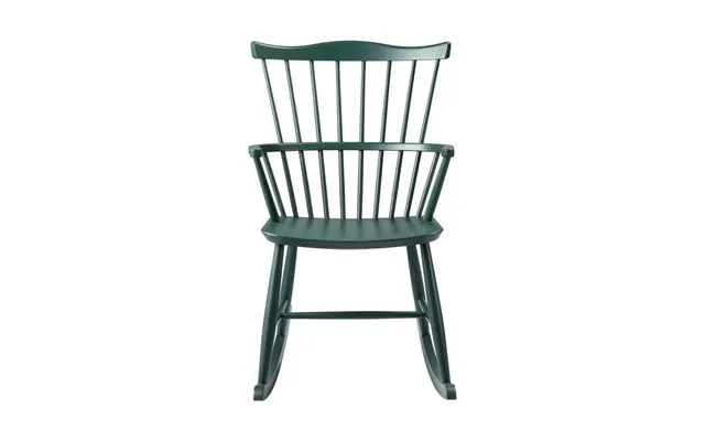 Fdb Møbler J52g Rocking Chair Black Green