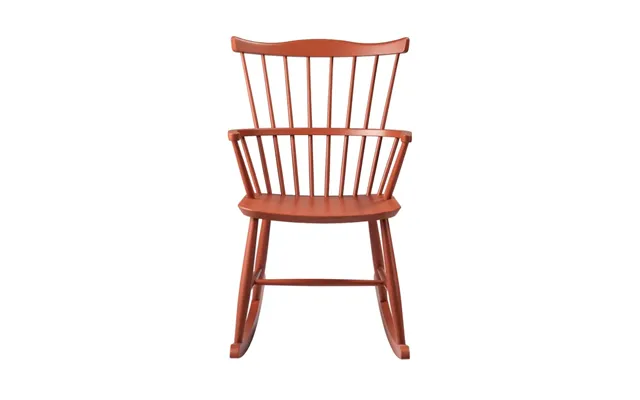 Fdb Møbler J52g Rocking Chair Brick Red