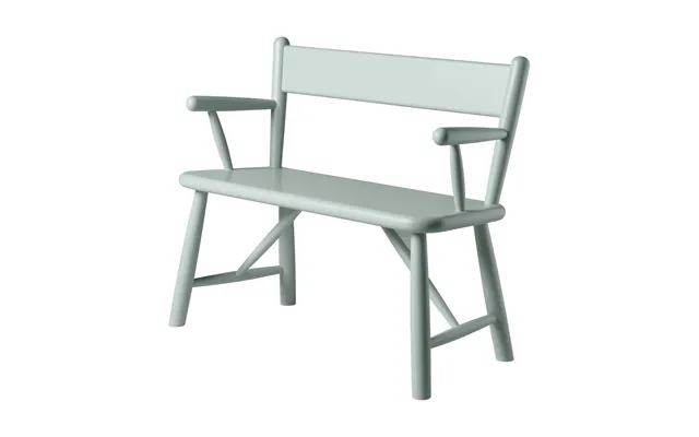 Fdb Møbler P11 Children's Bench Blue Grey