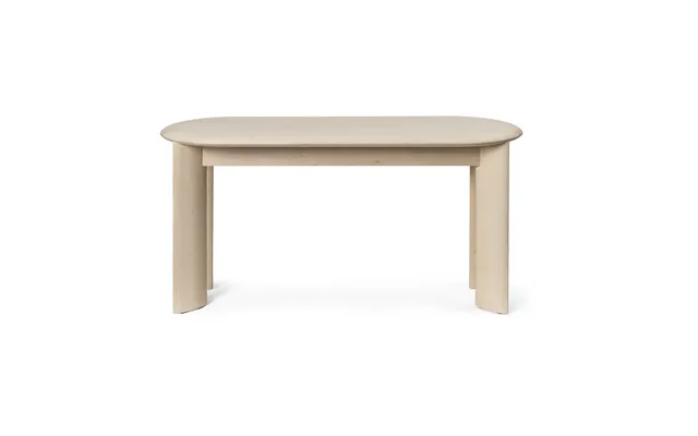 Ferm Living Bevel Bench 90 Cm White-oiled Beech