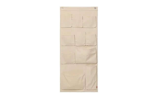 Ferm Living Canvase Wall Pockets Wall Storage 70x160 Cm