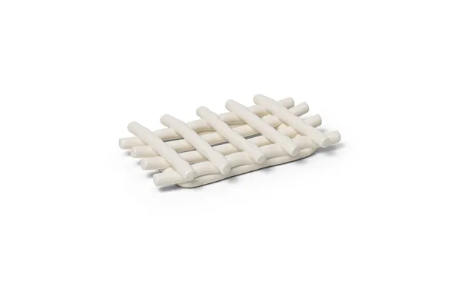 Ferm Living Ceramic Soap Dish 10x14.5 Cm Off-white