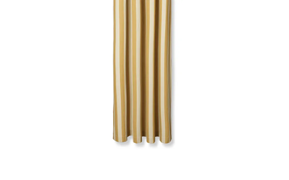 Ferm Living Chambray Shower Curtain Warm Yellow-parchment