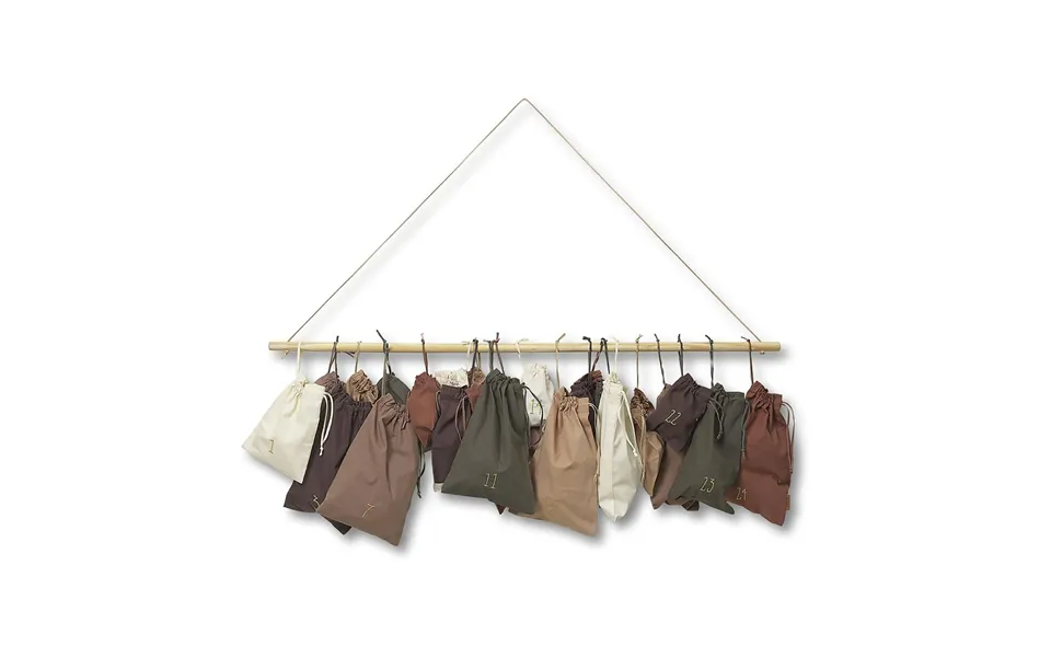 Ferm Living Christmas Countdown Christmas Calender Multi