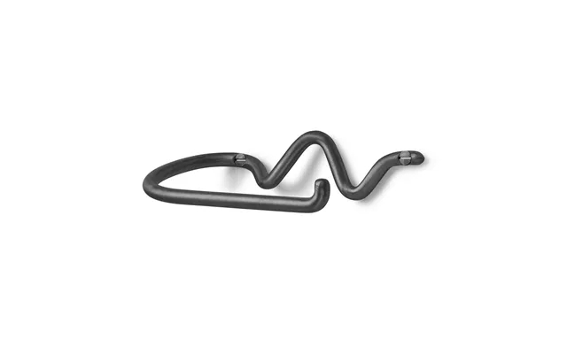 Ferm Living Curvature Toilet Paper Holder Black Brass